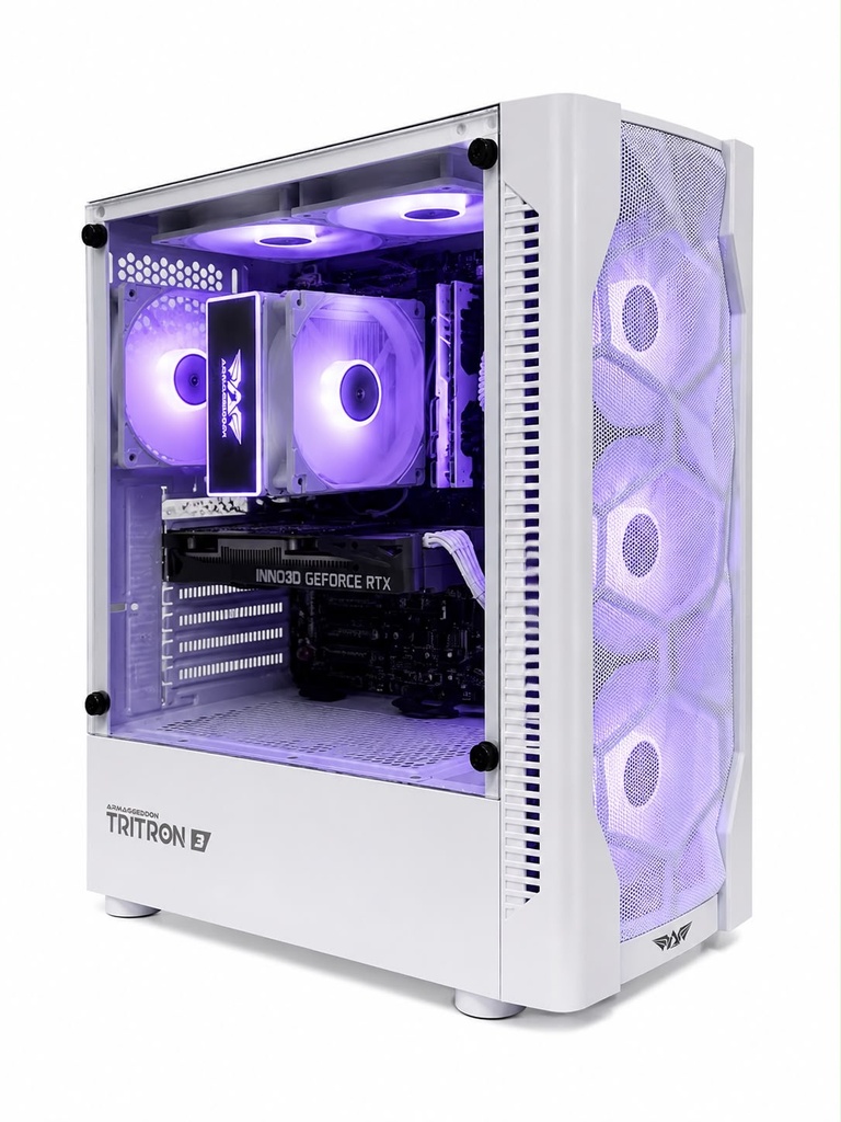 Mid-Tier PC Build — Ryzen 7 5700G · 16GB DDR4 · 1TB NVMe · RTX 3050