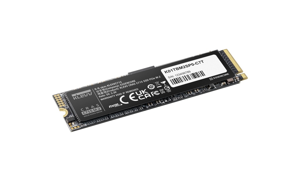 KLEVV C715 Gen3 x4 512GB M.2 NVMe - K512GM2SP0-C7T