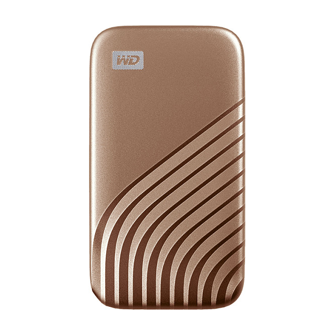 WD Western Digital MyPassport USB 3.2 Gen2 Gold 1TB - WDBAGF0010BGD-WESN