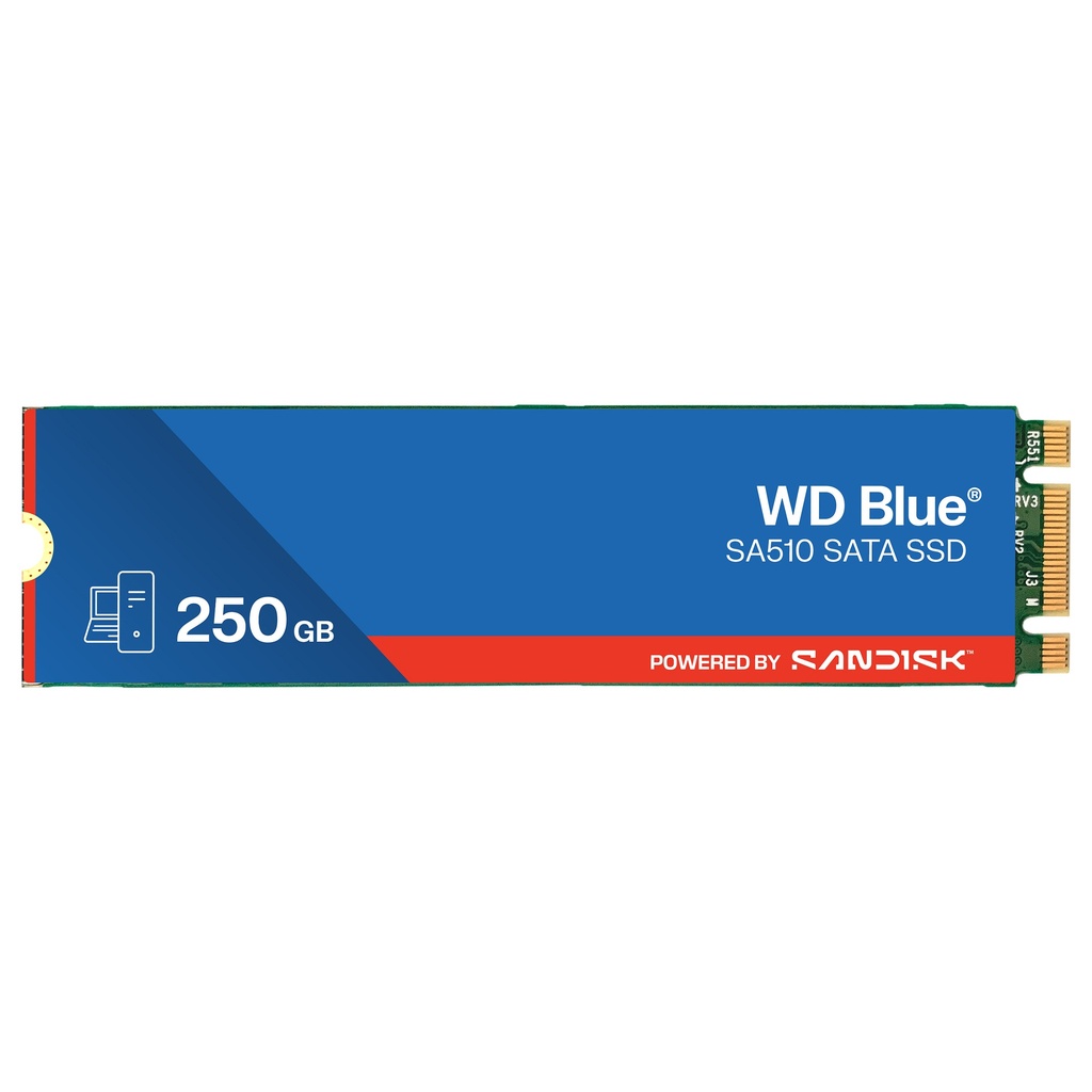 WD Western Digital SA510 III internal single-packed 250GB M.2 SATA - WDS250G3B0B-00AXS0