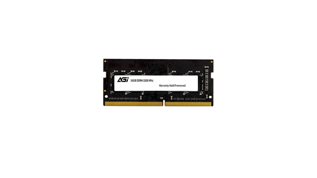 AGI 32GB DDR4-3200 DIMM - AGI320032SD138-BK_TRAY