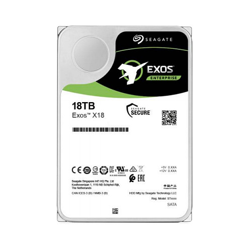 Seagate Exos X18 Ent. *Bring-In-Warranty* 18TB - ST18000NM004J