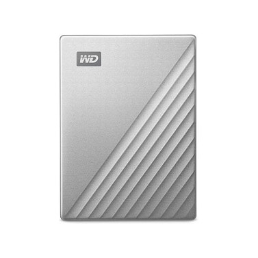 WD Western Digital My Passport Ultra USB-C/USB3.0 HDD 2,5Zoll Metal finish RTL 4TB 2.5" - WDBFTM0040BSL-WESN