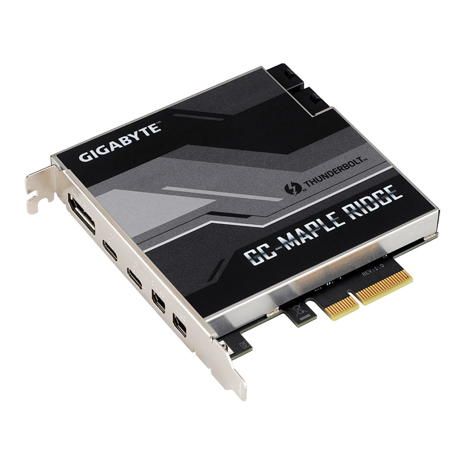 Gigabyte Intel Thunderbolt 4 Certified add-in card 1xDP 2xMini DP 2xThunderbolt - GC-MAPLE RIDGE