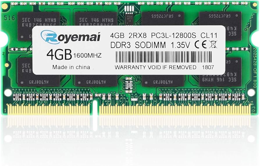 Mixed Brands 4GB DDR3 SO-DIMM Laptop RAM