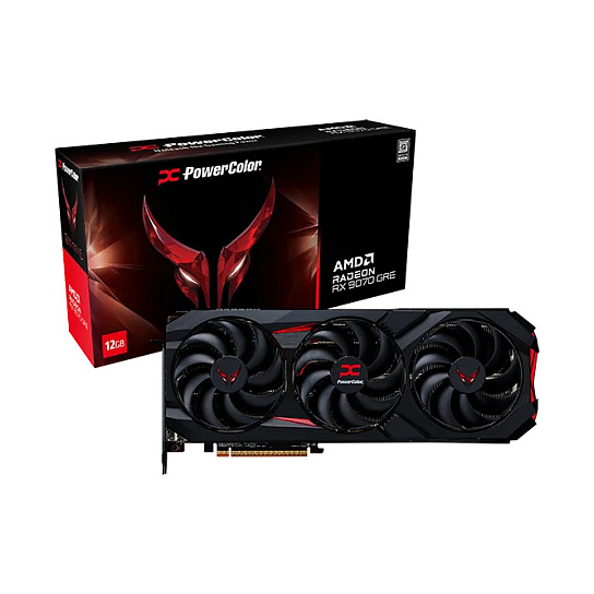 PowerColor RX 9070 GRE Devil - RX9070GRE -E/OC 12GB - RX9070GRE 12G-E/OC