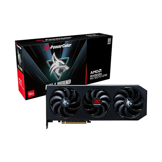 PowerColor RX 9070 GRE Hellhound - RX9070GRE -L/OC 12GB - RX9070GRE 12G-L/OC