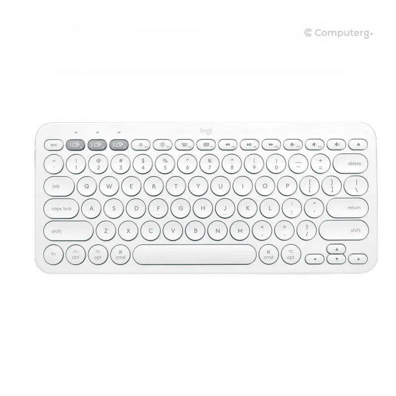Logitech Keyboard K380 - White - DEU