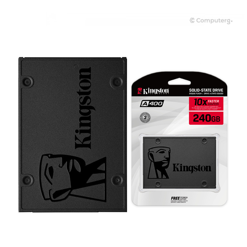 Kingston A400 Solid State Drive - SA400S37/ - 3 Years Warranty - SA400S37 240GB - SA400S37/240G