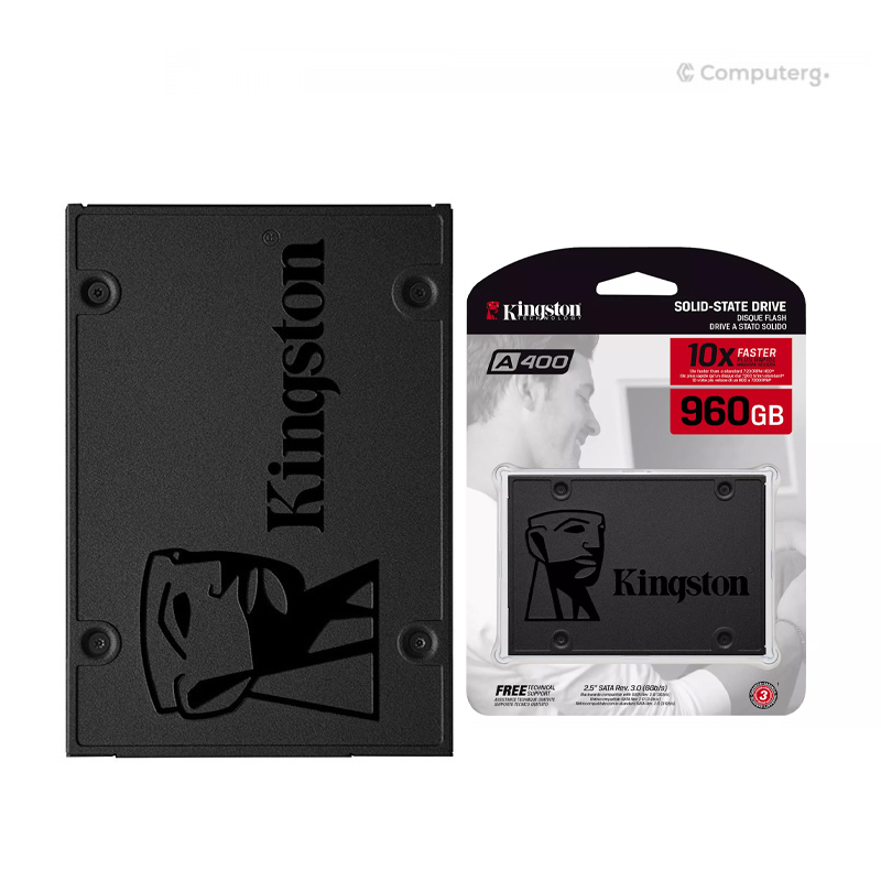 Kingston A400 - SA400S37/ - 3-Years Warranty - SA400S37 960GB - SA400S37/960G