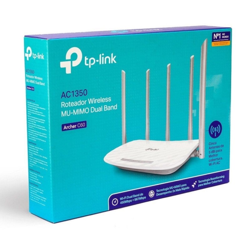 TP-Link Archer C60 AC1350 WiFi Router