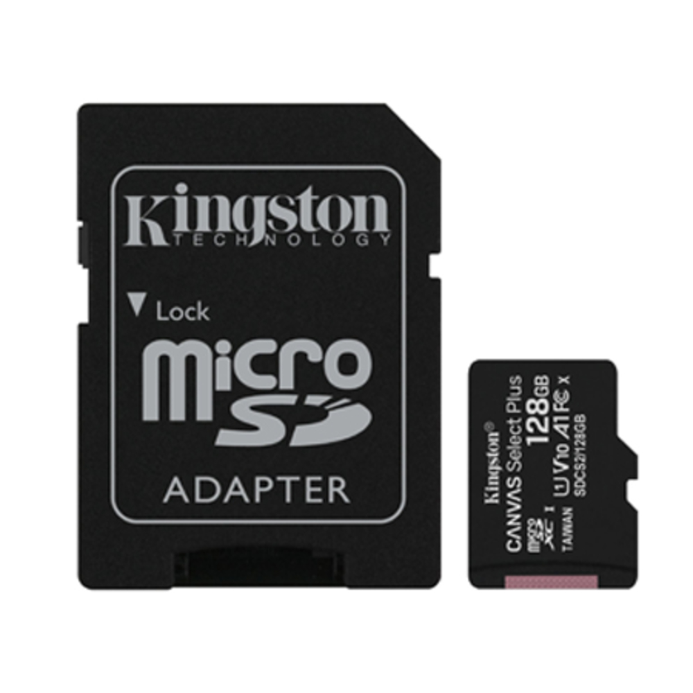 Kingston Canvas Select Plus - flash memory card - - SDCS2 128GB