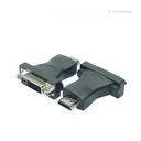 LogiLink Video adapter - HDMI male tO DVI-D female - Black - AH0002 - 1-Year Warranty