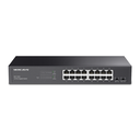 16-port Steel Case Gigabit Switch - MS116GS
