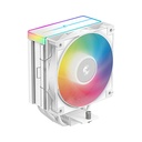 DEEPCOOL AG400 White ARGB V2 CPU Air Cooler