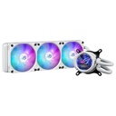 ASUS ROG STRIX LC III 360 ARGB LCD AIO CPU Liquid Cooler — White