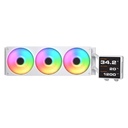 K COUGAR CPU Water Cooling Poseidon Vistek Pro 360,ARGB,White