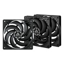 K ARCTIC Cooler P12 SLIM PWM PST 3pcs Value Pack