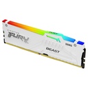 KINGSTON FURY Beast 32GB DIMM 6000MT/s DDR5 CL36 White RGB EXPO