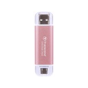 Transcend ESD310P External USB 10Gbps Type C A Pink 512GB - TS512GESD310P