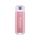 Transcend ESD300 USB 3.2 Gen 2x1 - Rosy Pink 2TB - TS2TESD300P
