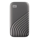 Western Digital WD MyPassport USB 3.2 Gen2 Grey 4TB - WDBAGF0040BGY-WESN