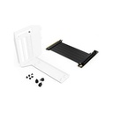 Sharkoon Rebel C Series VGC-Kit 4.0 Bracket with Riser cable (white, for Rebel C50 ATX case)